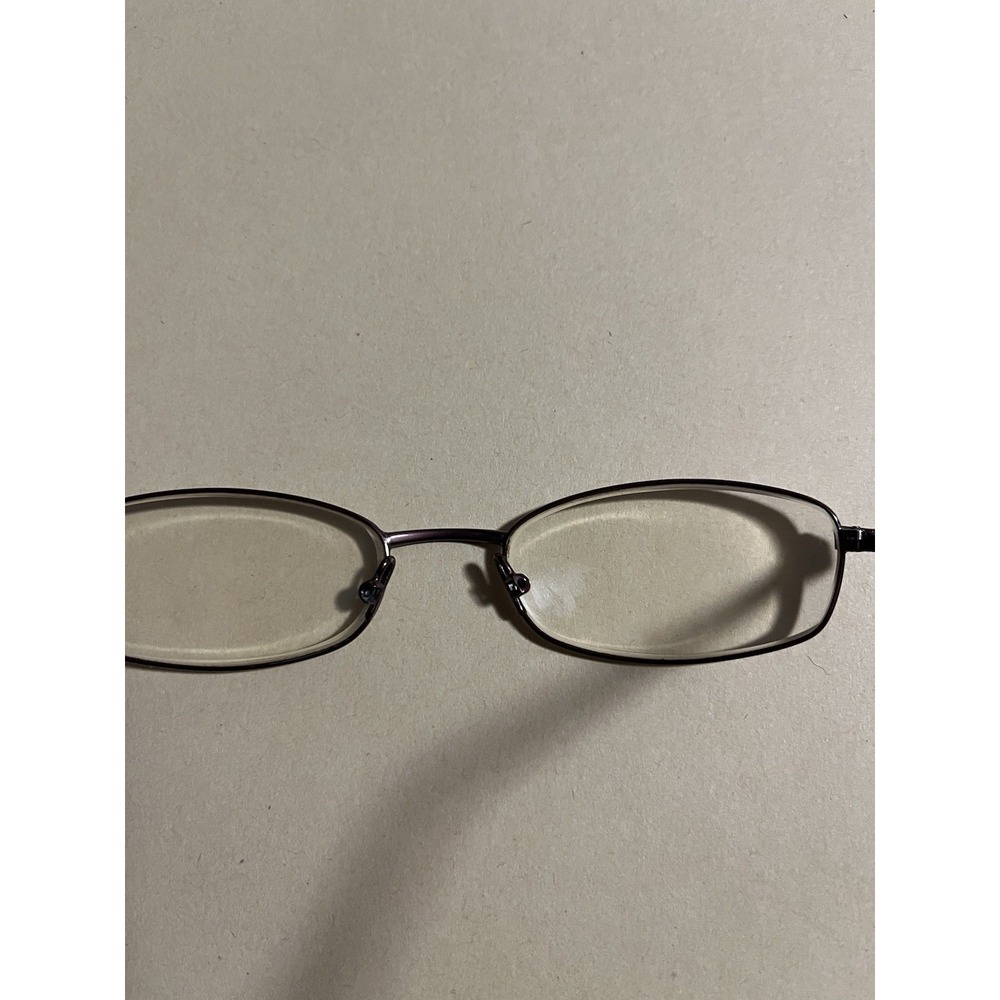 Gucci Women's Eyeglasses GG 1708 3M9 Purple Oval Metal Frame Italy 49[]18 135